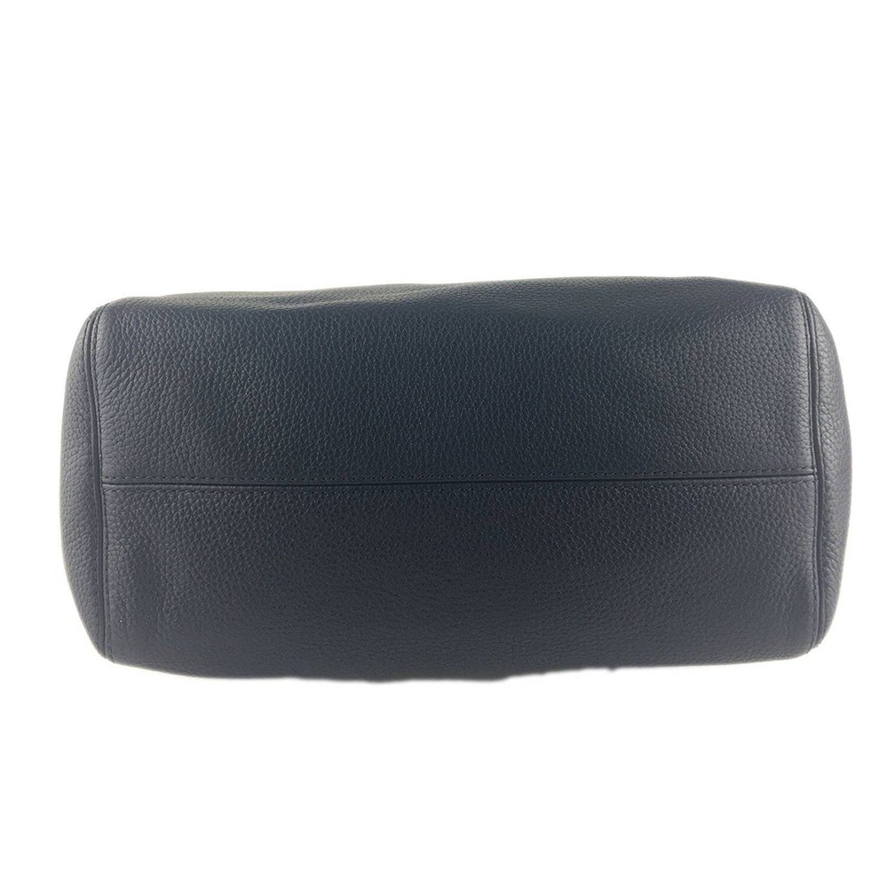 Michael Kors Jet Set Chain Item Large Gather Leather Shoulder Tote Navy Nwt $328 - Picture 5 of 5